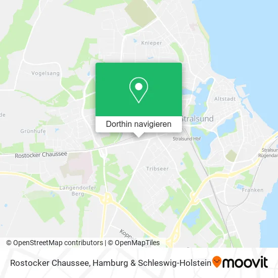 Rostocker Chaussee Karte