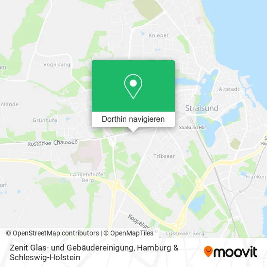 Zenit Glas- und Gebäudereinigung Karte