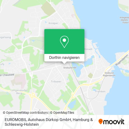 EUROMOBIL Autohaus Dürkop GmbH Karte