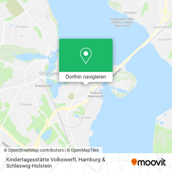 Kindertagesstätte Volkswerft Karte
