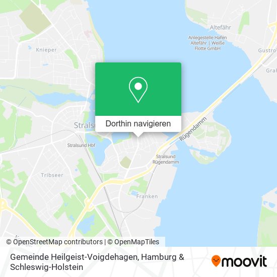 Gemeinde Heilgeist-Voigdehagen Karte