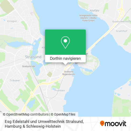 Esg Edelstahl und Umwelttechnik Stralsund Karte