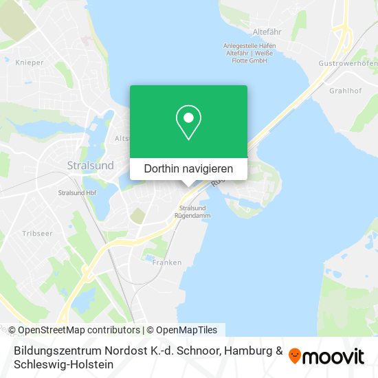 Bildungszentrum Nordost K.-d. Schnoor Karte