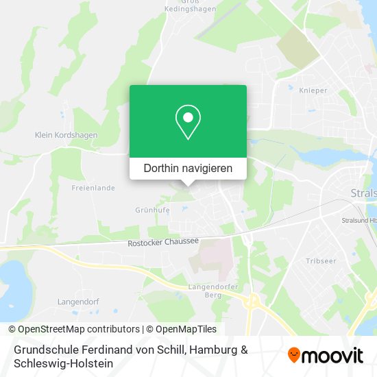 Grundschule Ferdinand von Schill Karte