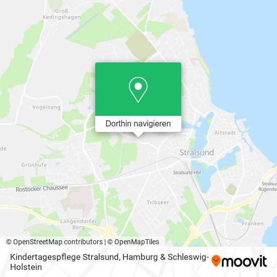 Kindertagespflege Stralsund Karte