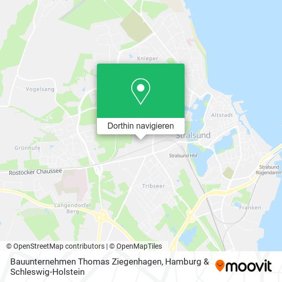 Bauunternehmen Thomas Ziegenhagen Karte