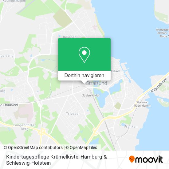 Kindertagespflege Krümelkiste Karte