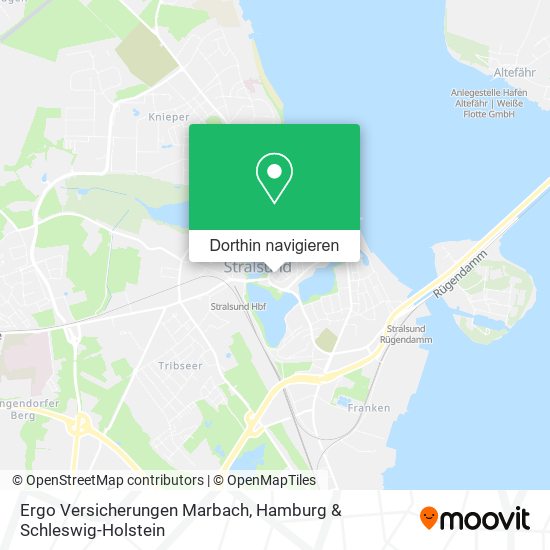 Ergo Versicherungen Marbach Karte