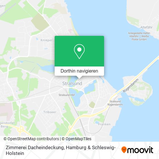 Zimmerei Dacheindeckung Karte