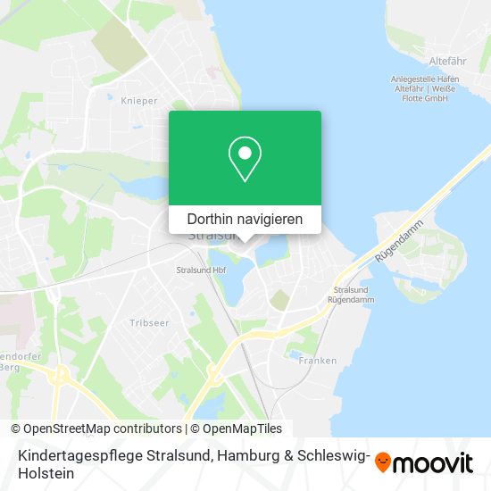 Kindertagespflege Stralsund Karte