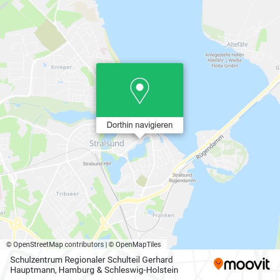 Schulzentrum Regionaler Schulteil Gerhard Hauptmann Karte