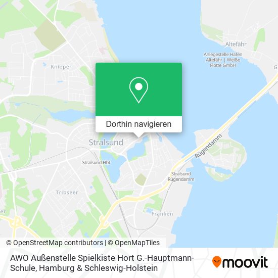 AWO Außenstelle Spielkiste Hort G.-Hauptmann-Schule Karte