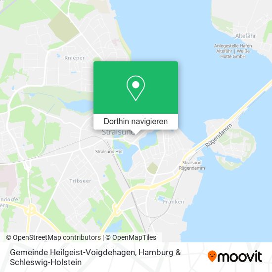 Gemeinde Heilgeist-Voigdehagen Karte