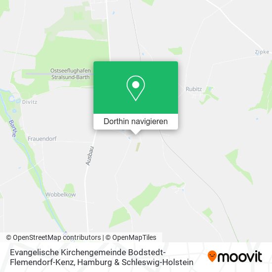 Evangelische Kirchengemeinde Bodstedt-Flemendorf-Kenz Karte