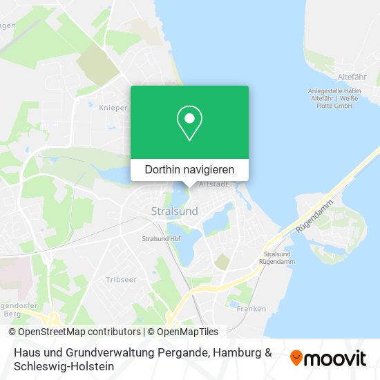Haus und Grundverwaltung Pergande Karte