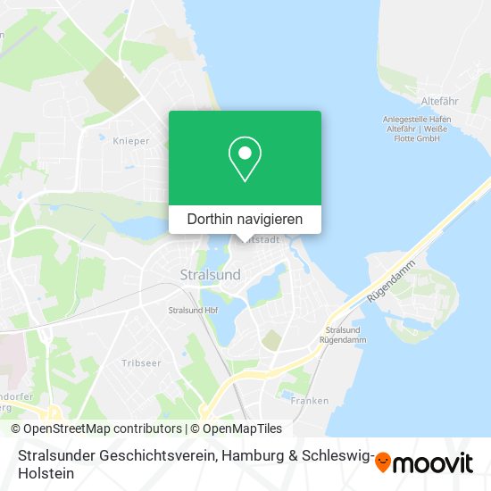 Stralsunder Geschichtsverein Karte