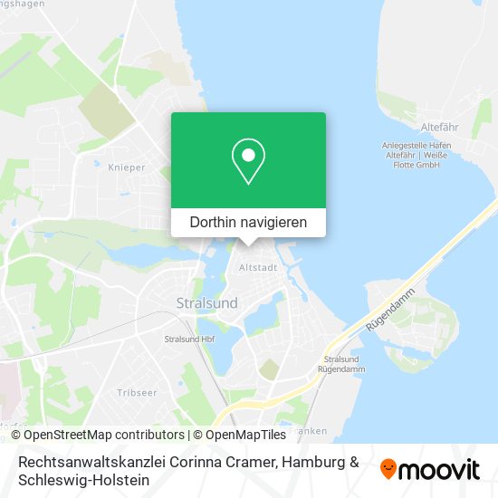 Rechtsanwaltskanzlei Corinna Cramer Karte