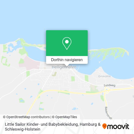 Little Sailor Kinder- und Babybekleidung Karte