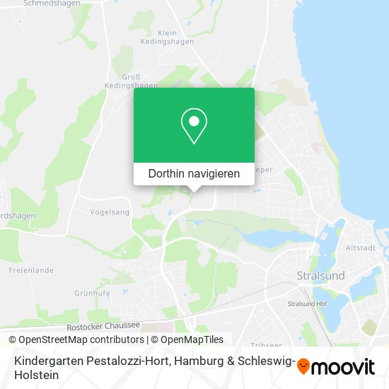 Kindergarten Pestalozzi-Hort Karte