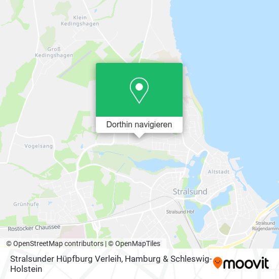 Stralsunder Hüpfburg Verleih Karte
