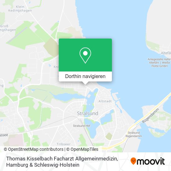 Thomas Kisselbach Facharzt Allgemeinmedizin Karte