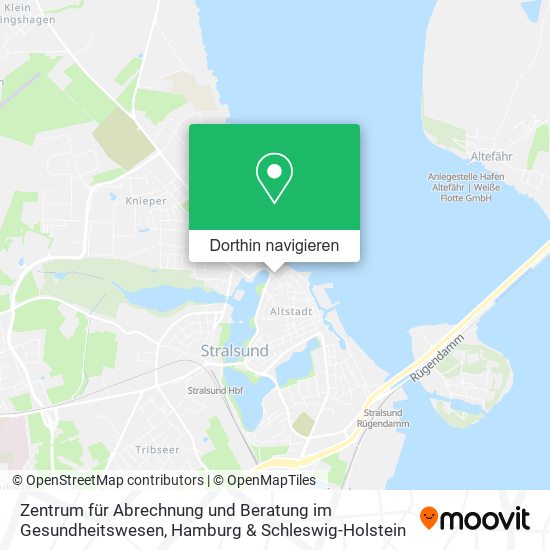 Zentrum für Abrechnung und Beratung im Gesundheitswesen Karte