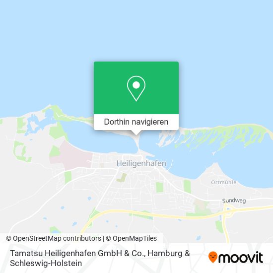 Tamatsu Heiligenhafen GmbH & Co. Karte