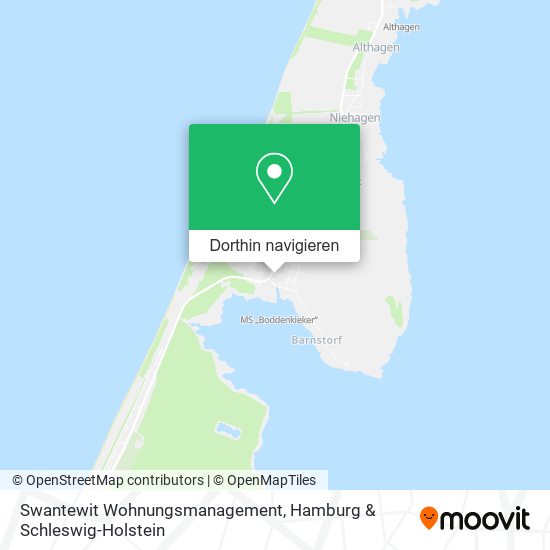 Swantewit Wohnungsmanagement Karte