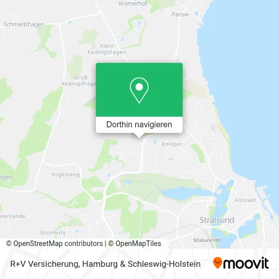 R+V Versicherung Karte