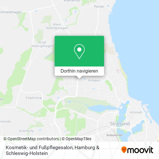 Kosmetik- und Fußpflegesalon Karte