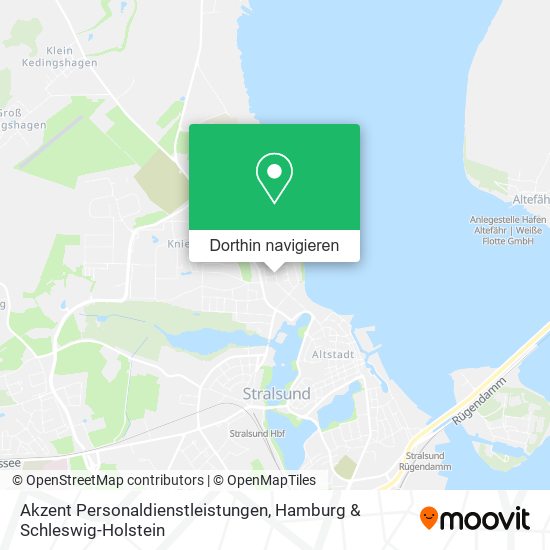 Akzent Personaldienstleistungen Karte