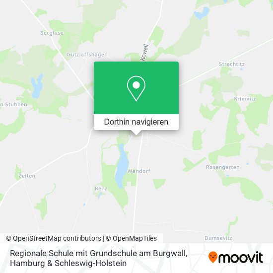 Regionale Schule mit Grundschule am Burgwall Karte