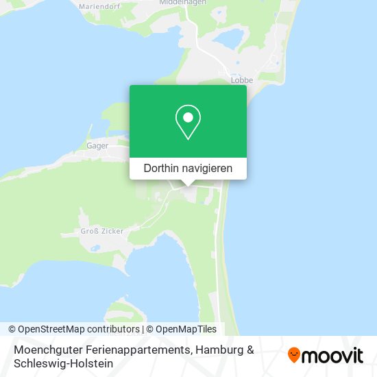 Moenchguter Ferienappartements Karte