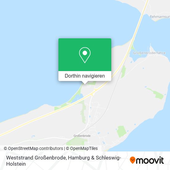 Weststrand Großenbrode Karte