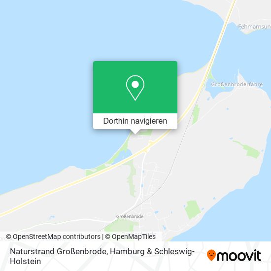 Naturstrand Großenbrode Karte