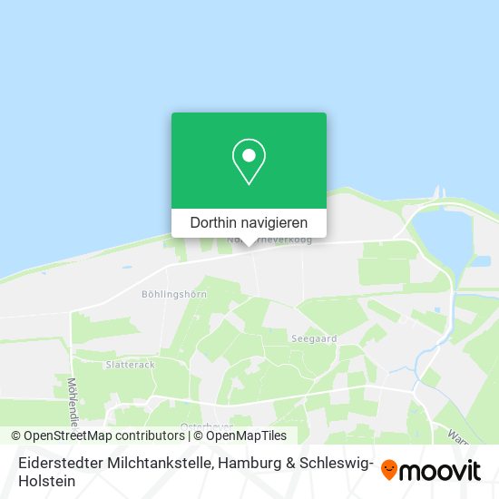 Eiderstedter Milchtankstelle Karte