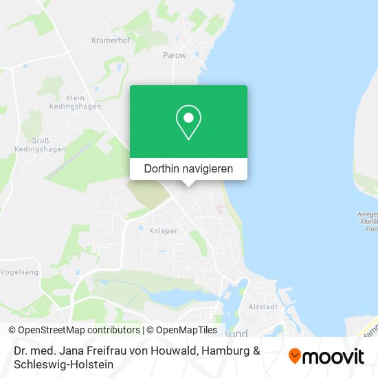 Dr. med. Jana Freifrau von Houwald Karte