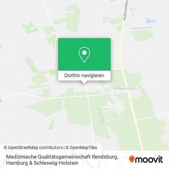 Medizinische Qualitätsgemeinschaft Rendsburg Karte