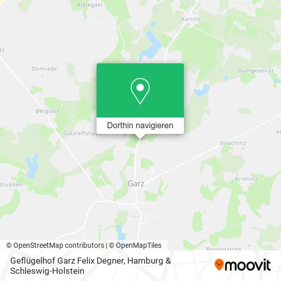 Geflügelhof Garz Felix Degner Karte