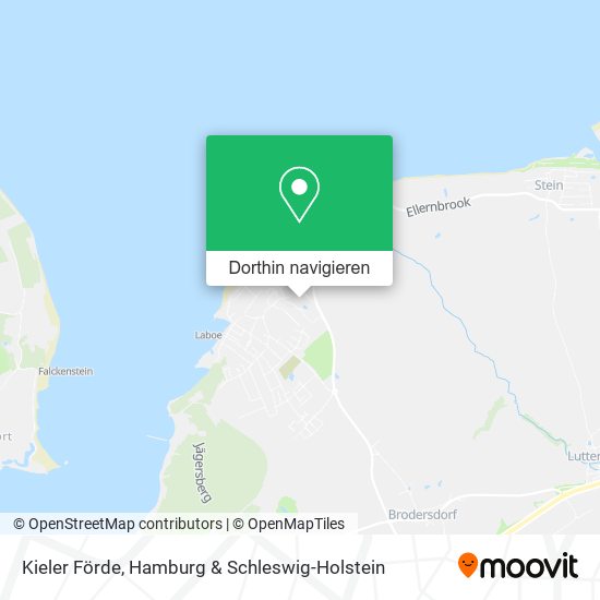 Kieler Förde Karte