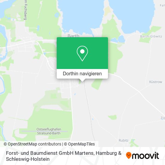 Forst- und Baumdienst GmbH Martens Karte