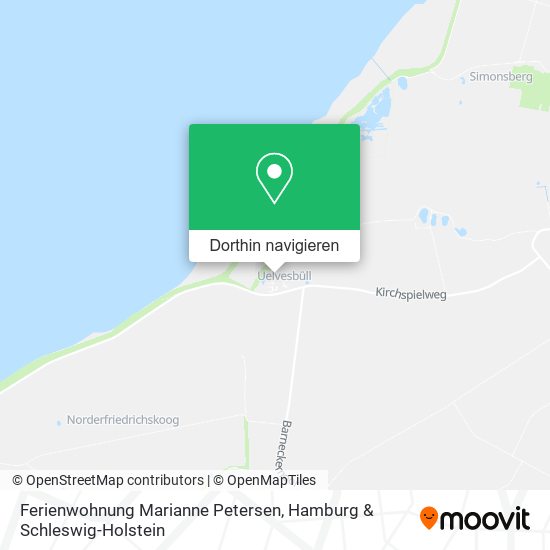 Ferienwohnung Marianne Petersen Karte