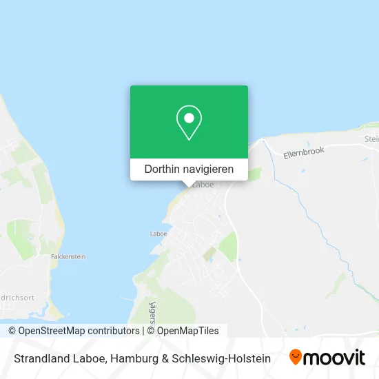 Strandland Laboe Karte