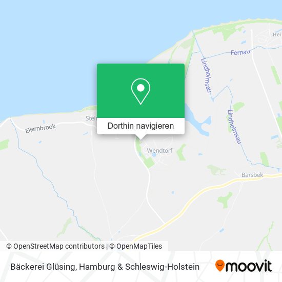 Bäckerei Glüsing Karte