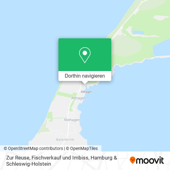 Zur Reuse, Fischverkauf und Imbiss Karte