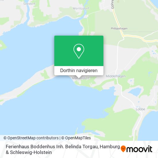 Ferienhaus Boddenhus Inh. Belinda Torgau Karte