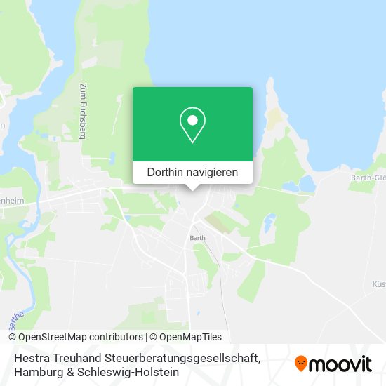 Hestra Treuhand Steuerberatungsgesellschaft Karte