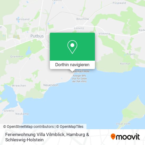 Ferienwohnung Villa Vilmblick Karte