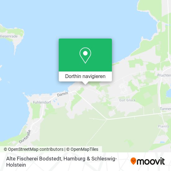 Alte Fischerei Bodstedt Karte