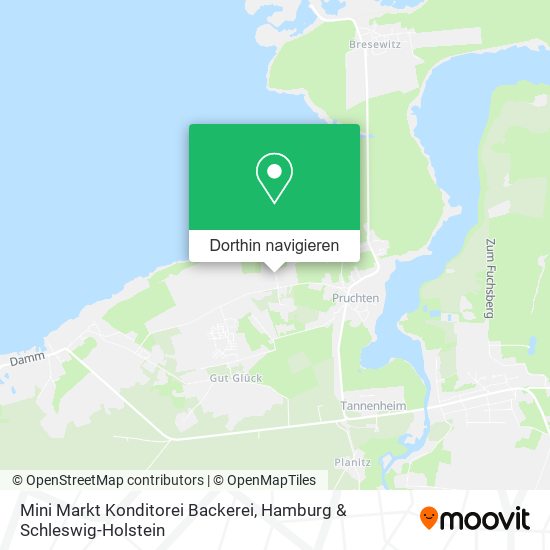 Mini Markt Konditorei Backerei Karte